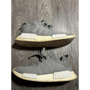 Adidas NMD R1 Run Lifestyle Shoes Grey White CQ2041 W Sz 8